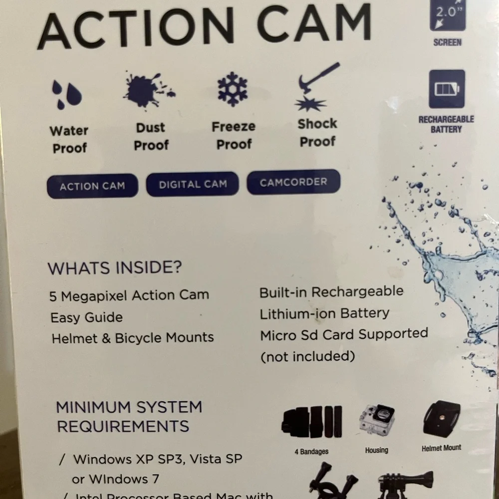 VIVITAR ACTION CAMERA HD